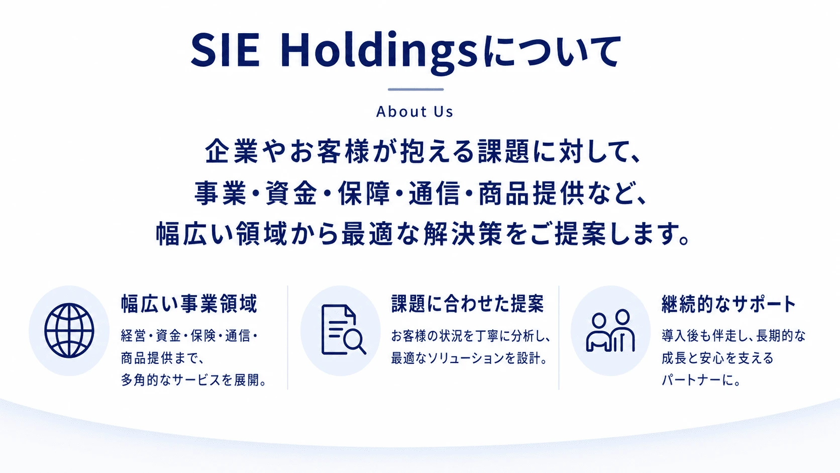 SIE Holdingsについて