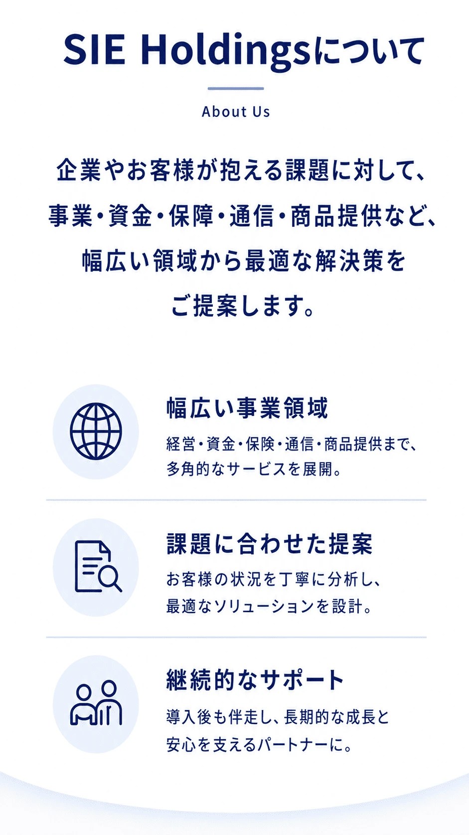 SIE Holdingsについて